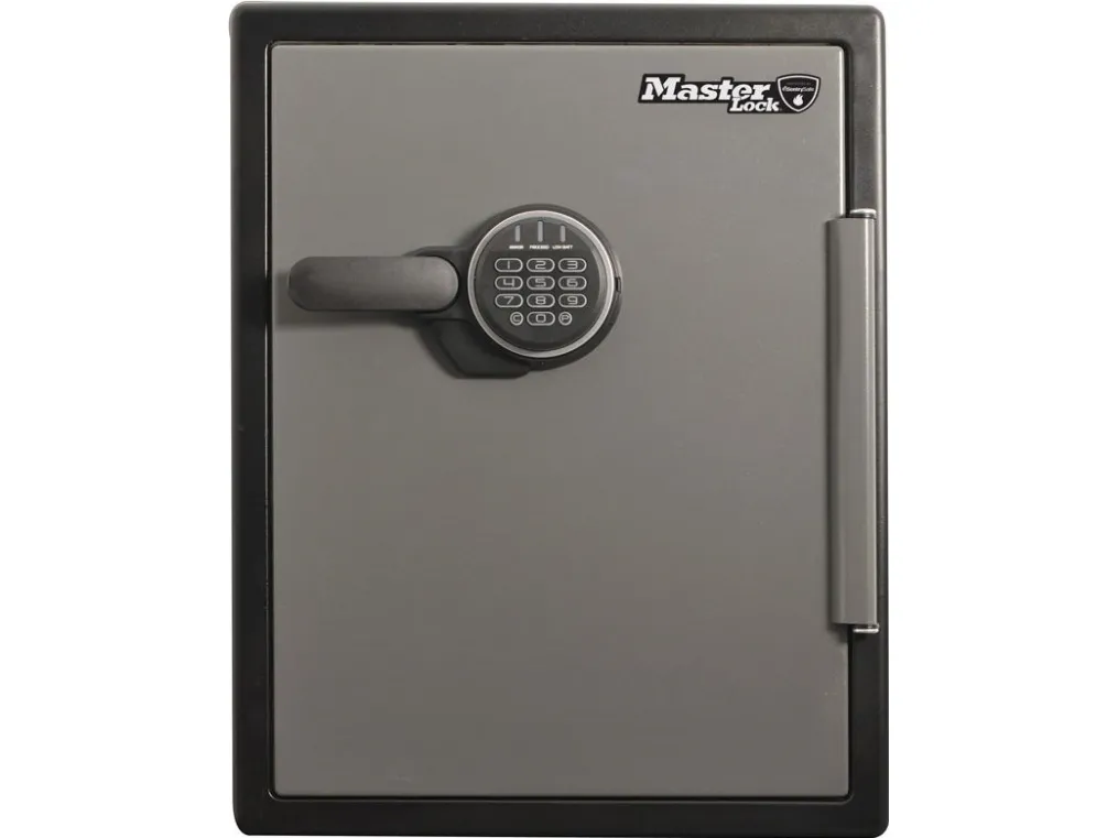 Master Lock XX-Large No. LFW205FYC - Pengeskab - solidt stål - sort, mediumgrå