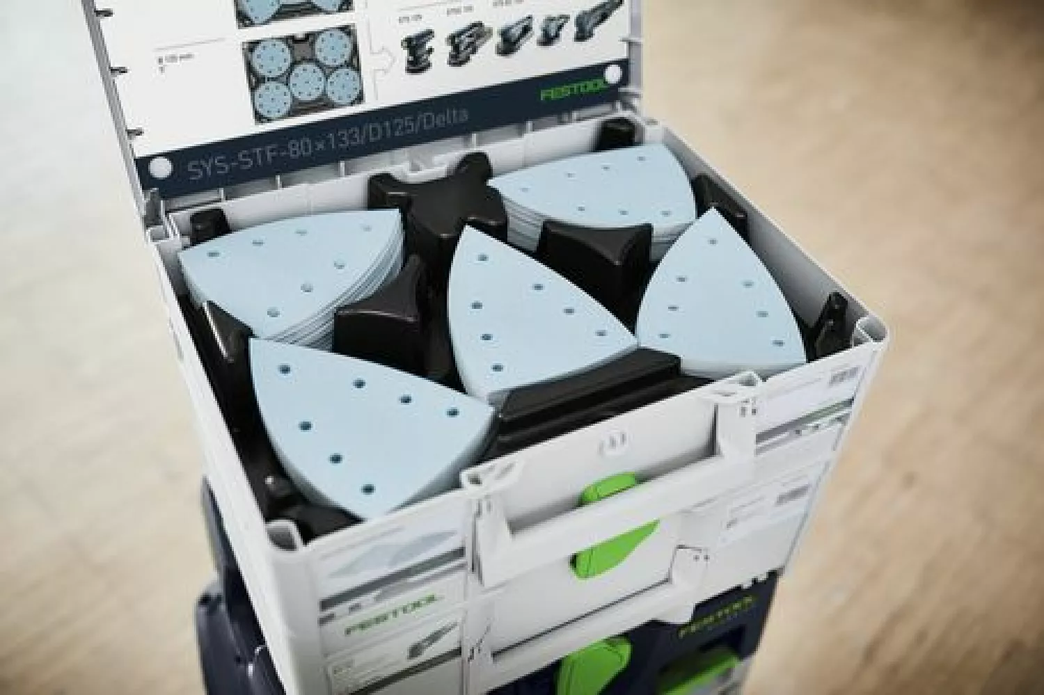 Festool SYS-STF-80x133/D125/Delta Systainer³ - 6 vakken