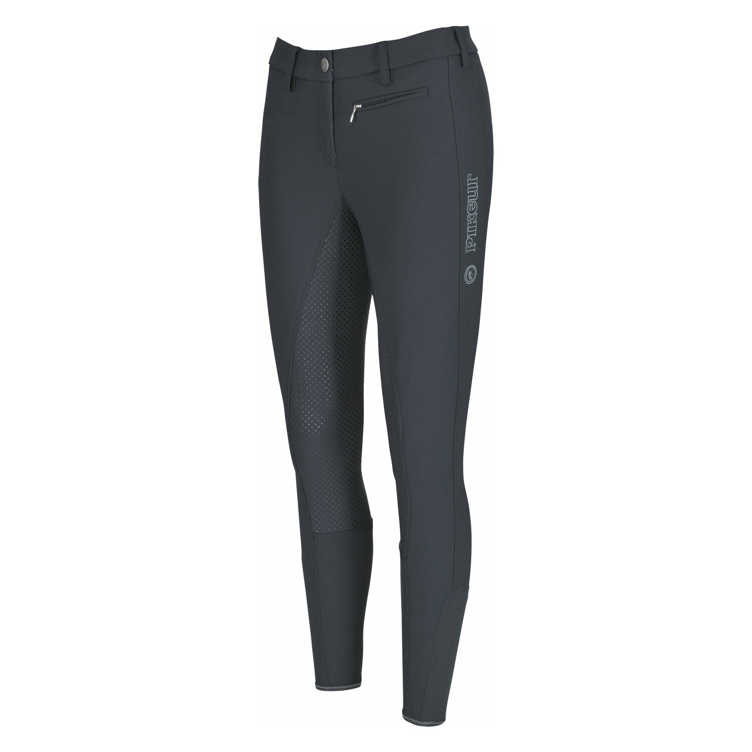 PIKEUR Reithose Lucinda Grip Corkshell  - dark shadow