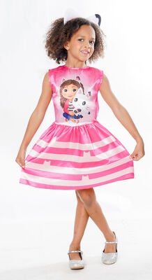 Gabby's Dollhouse Kjole med Diadem