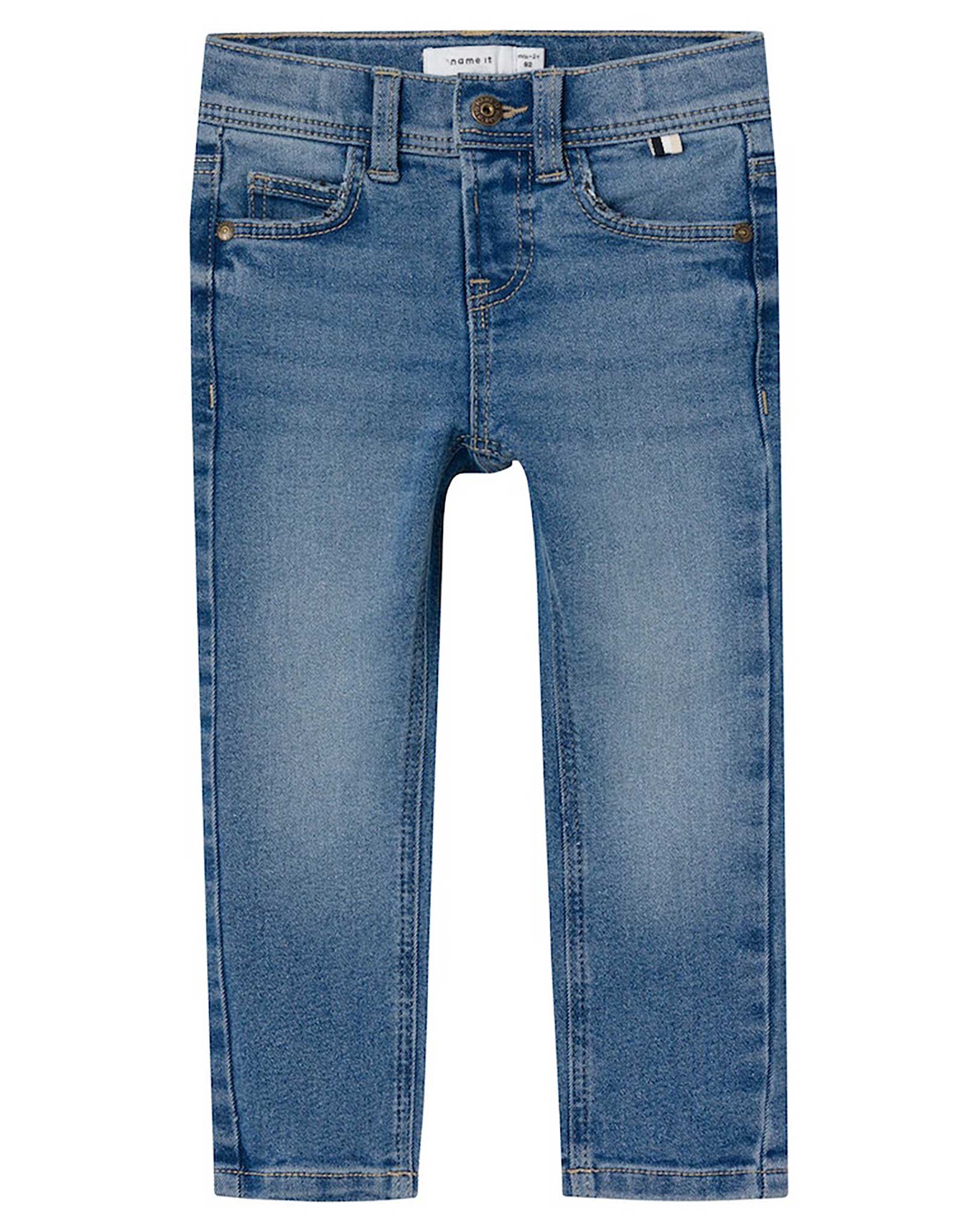 Jeans NMMSILAS XSLIM 7608-IO in medium blue denim