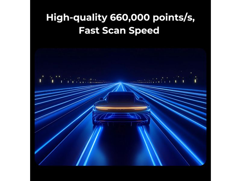 Creality 3D-Scanner Raptor Pro 60-fps-Laserscanner