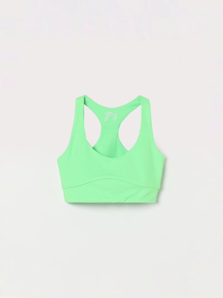 Conjunto com 2 sutiãs esportivos - Verde Maçã