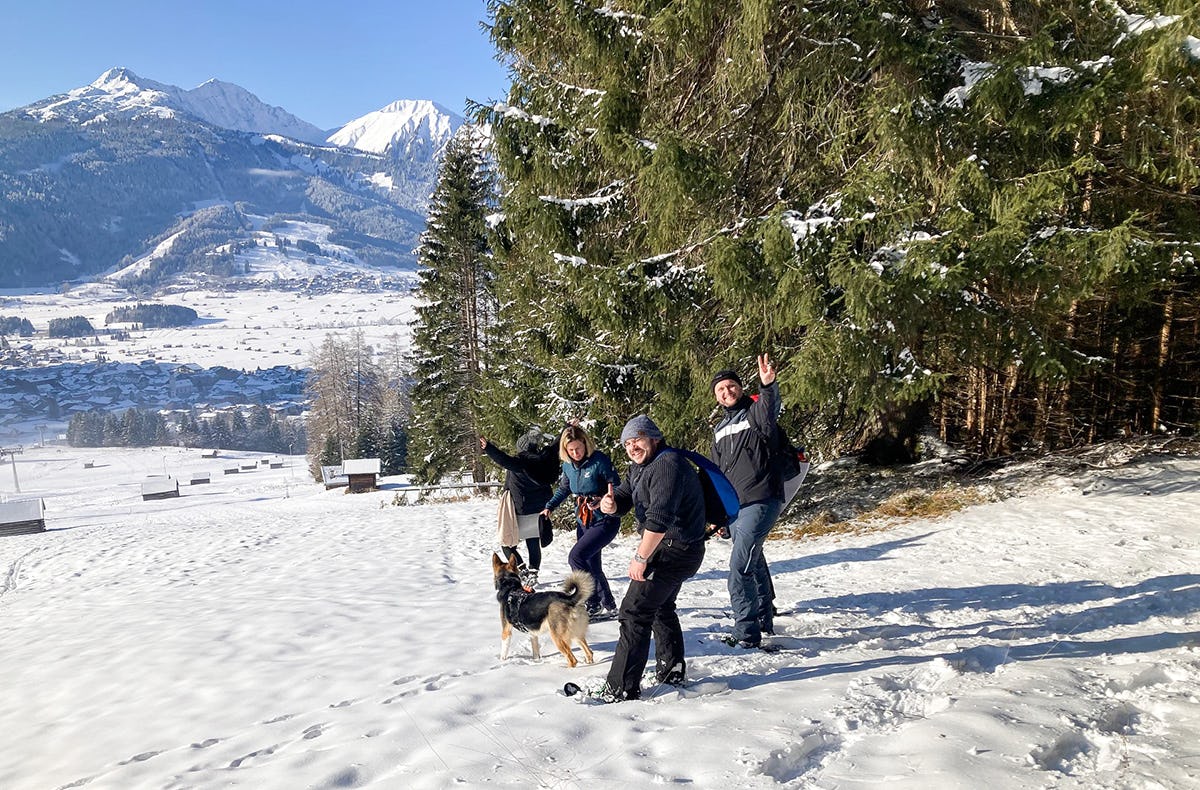 Schneeschuhwanderung Ehrwald