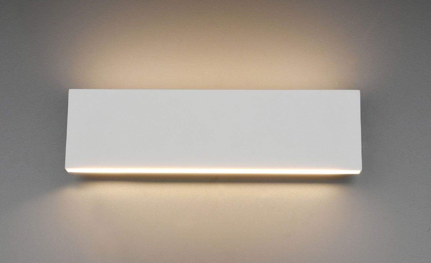 TRIO LED Wandlampe CONCHA weiß