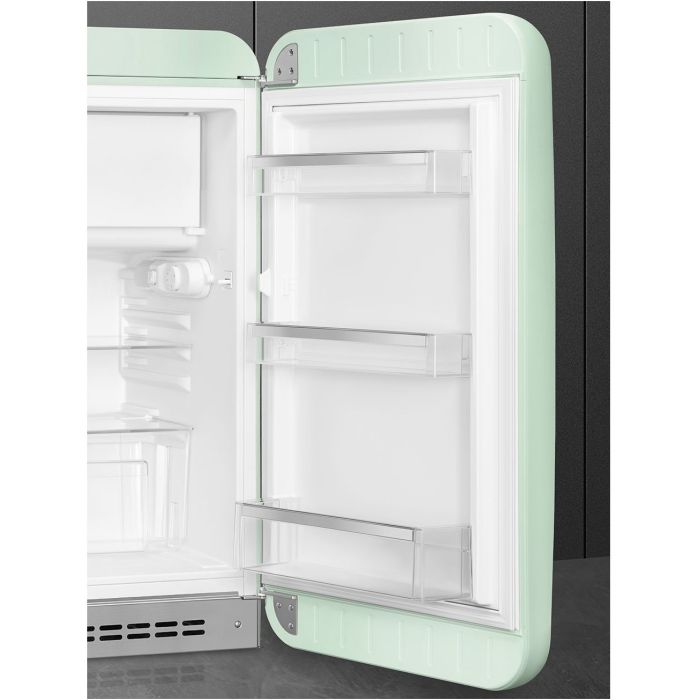 SMEG Stand-Kühlschrank 50's Retro Style FAB10RPG5 Pastellgrün