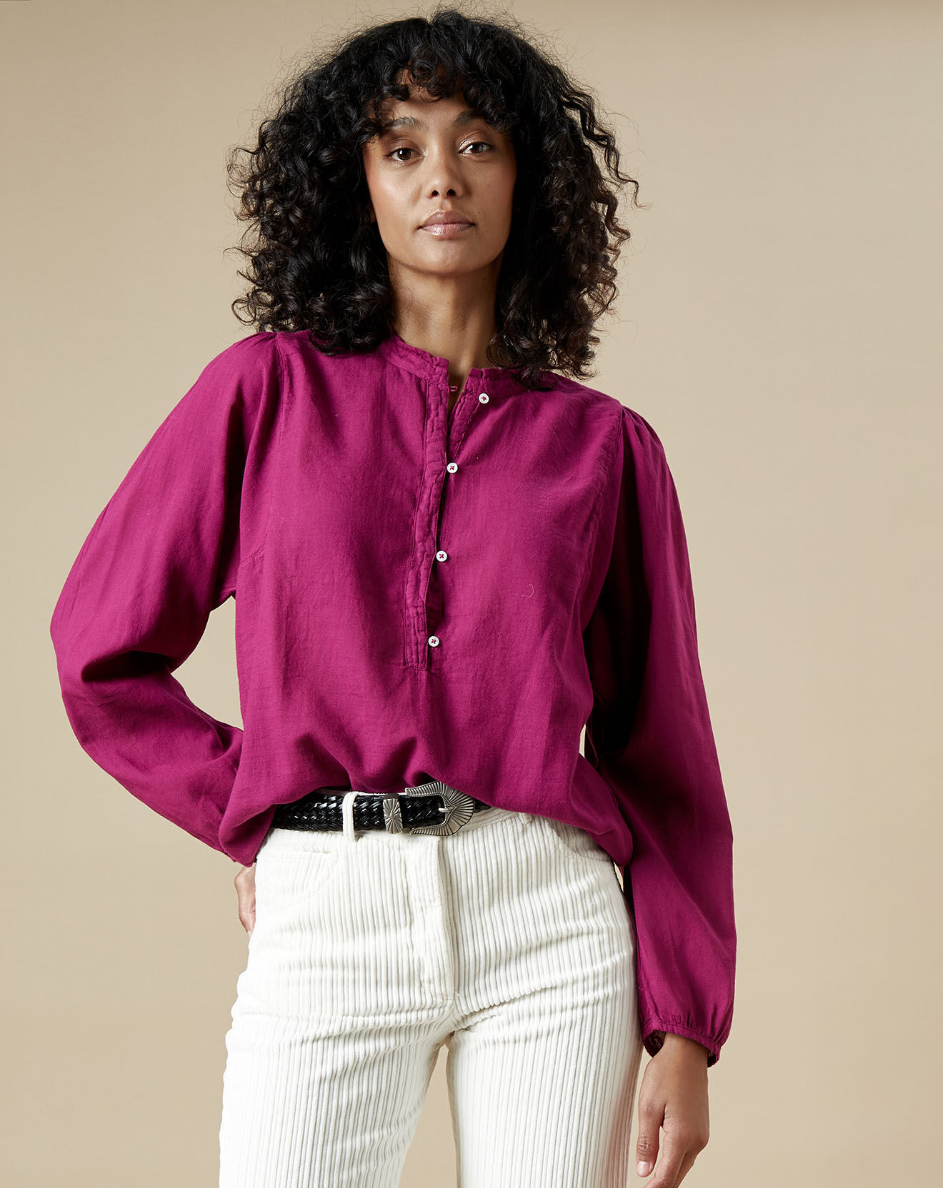 Hartford T-Shirt Turkia magenta