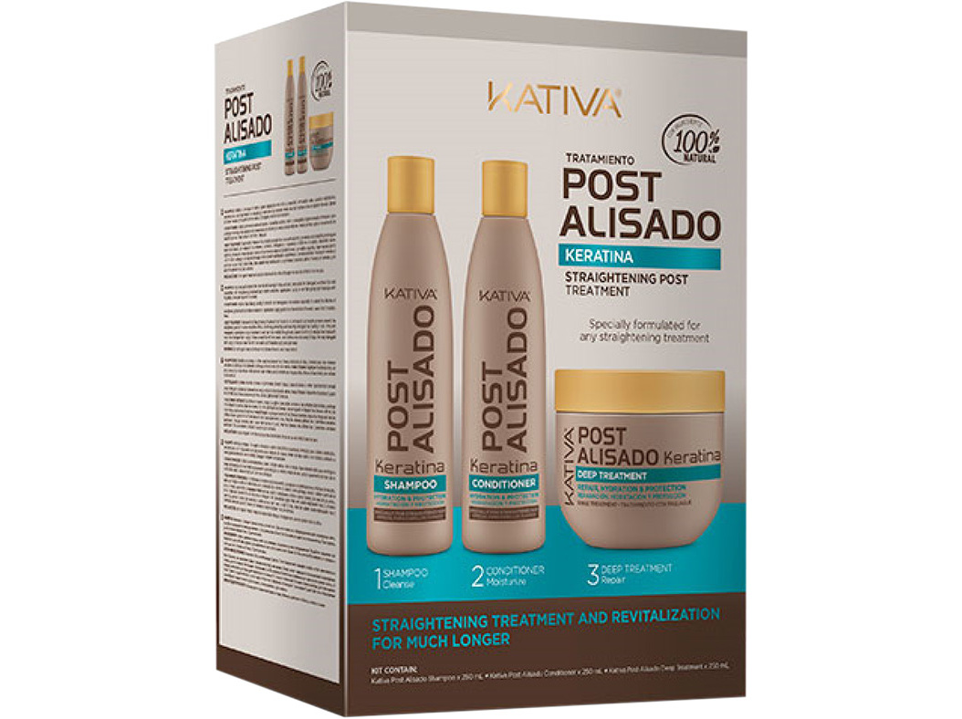 TRATAMENTO KATIVA POS ALISADOR QUERATINA 750ML