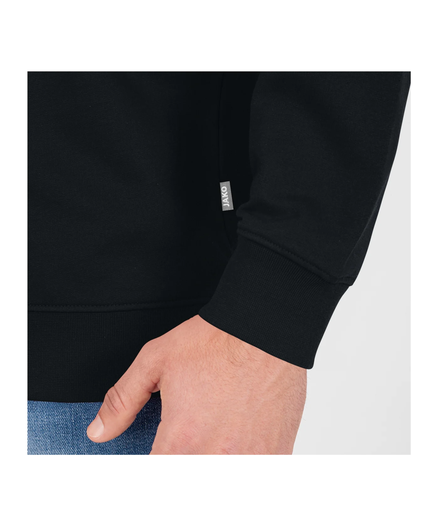 JAKO Doubletex Sweatshirt Schwarz F800