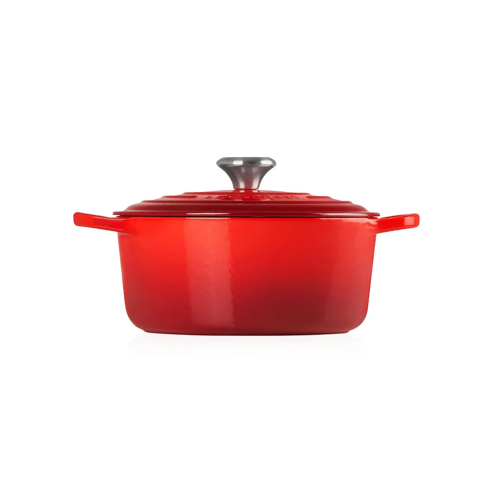 Le Creuset braadpan Signature Kersenrood