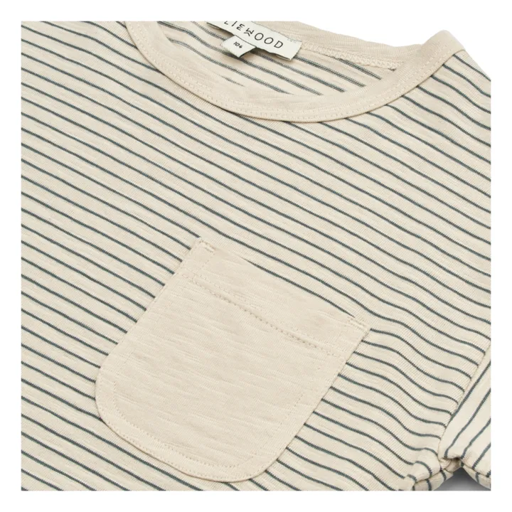Liewood T-shirt Dodoma Rayé | Ecru