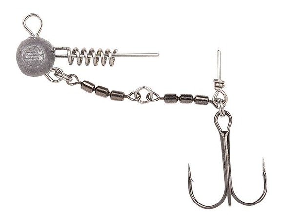 Armement Spro Screw In Swivel Rig 4cm taille d'hameçon 2