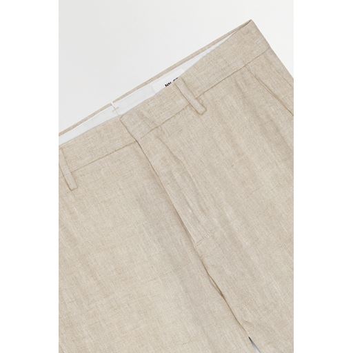 NN. 07 Theo Linen Bukser, Oat, W31/L32