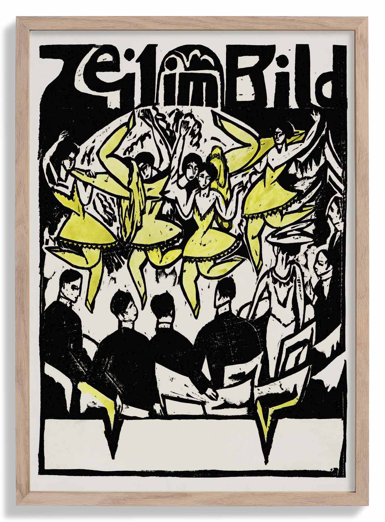 Tänzerinnen im Eispalast von Ernst Kirchner