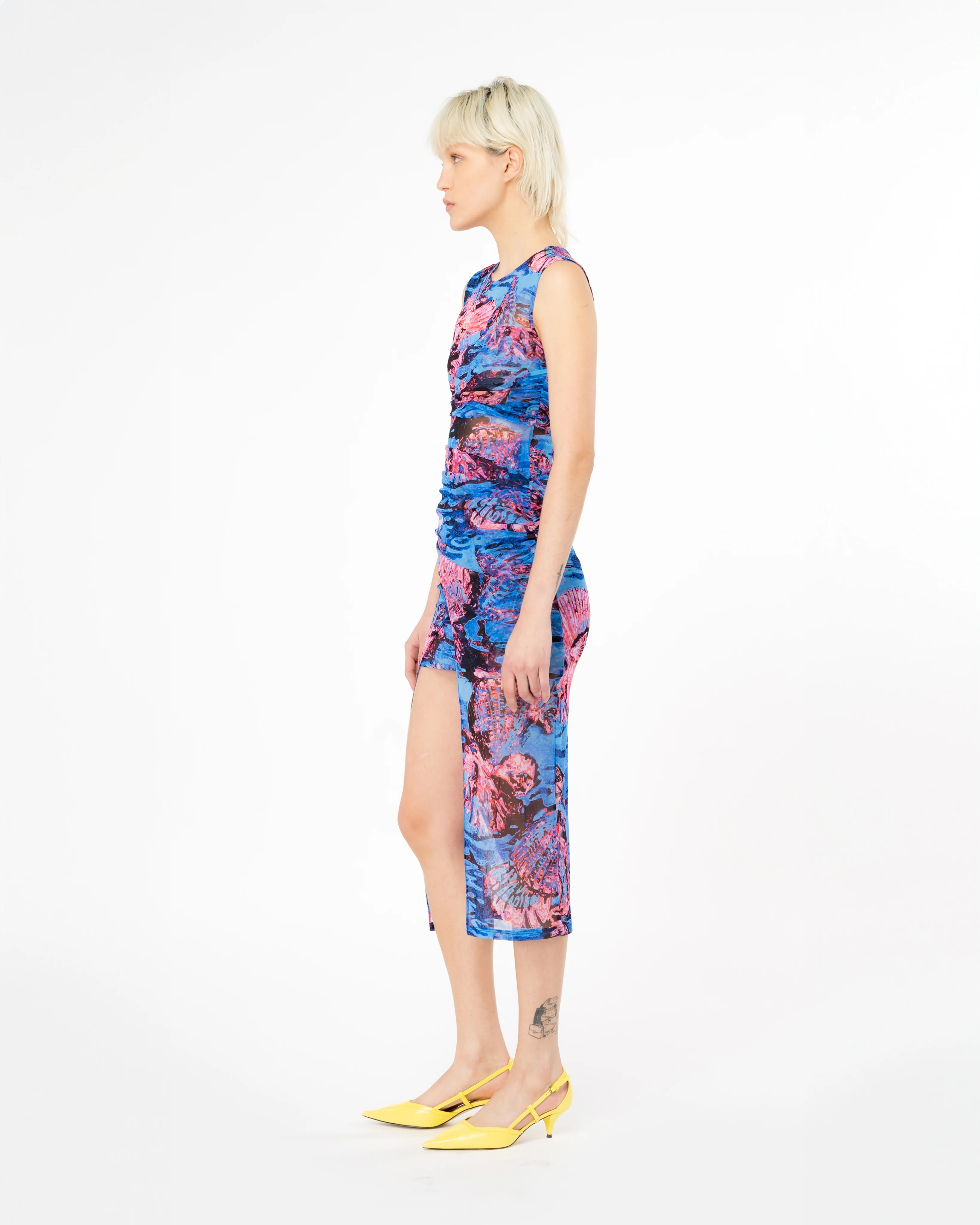 Robe à imprimé chemical sea | Multicolore