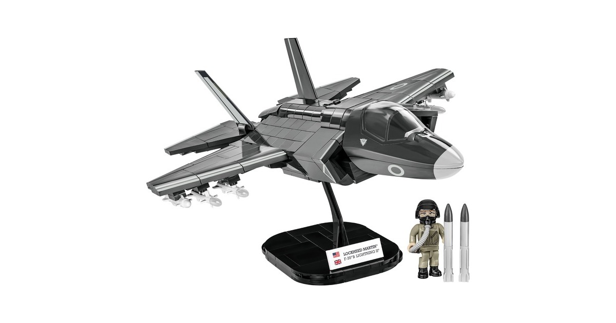 COBIArmed Forces - F-35B Lightning II Royal Air Force Constructiespeelgoed  (COBI-5830)