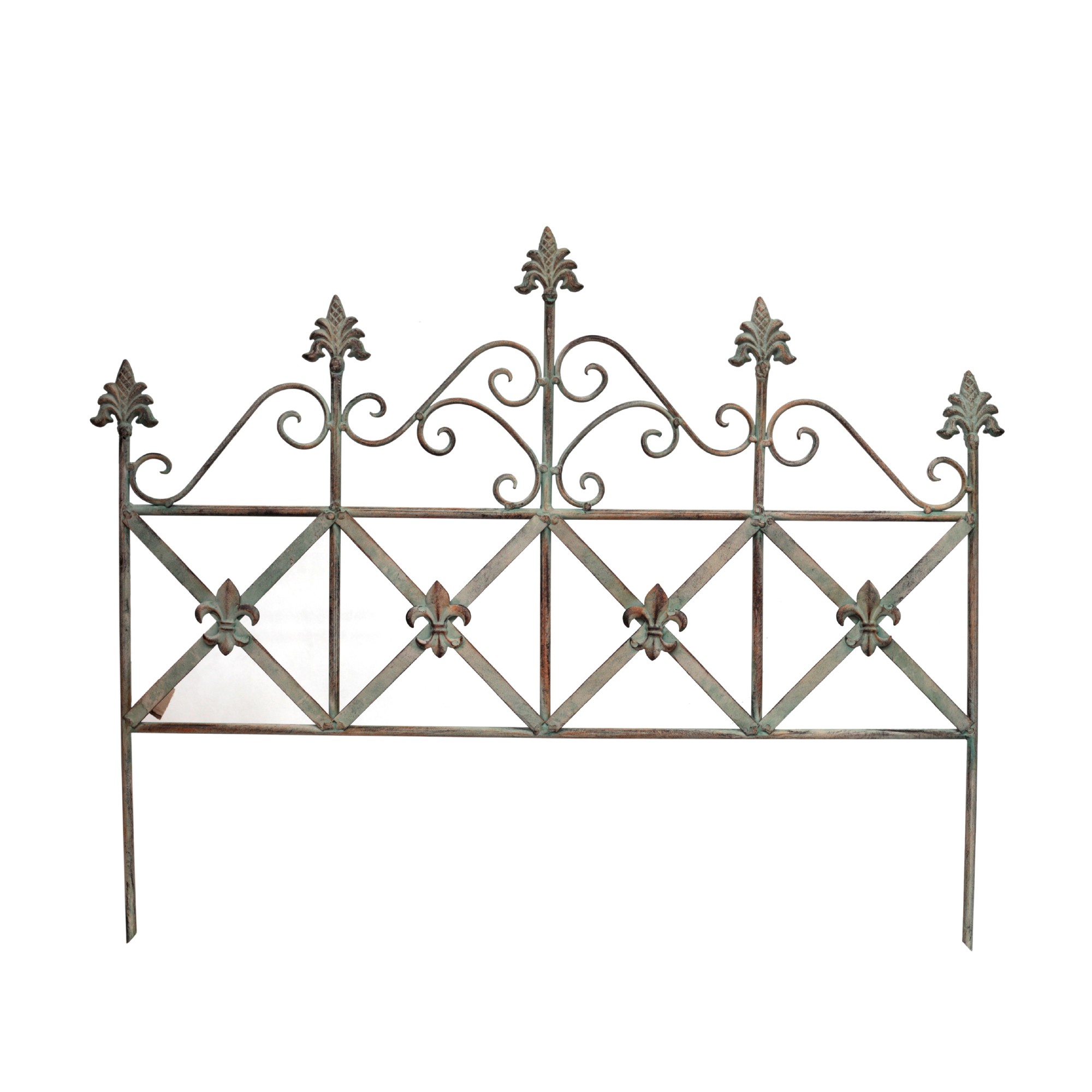 Rankgitter 'Raboulle', silber, beige, T 2 cm, B 68 cm, H 54 cm günstig bestellen