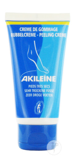 Akileïne Bleue Crème Gommage Pieds Tube 75ml (102050)
