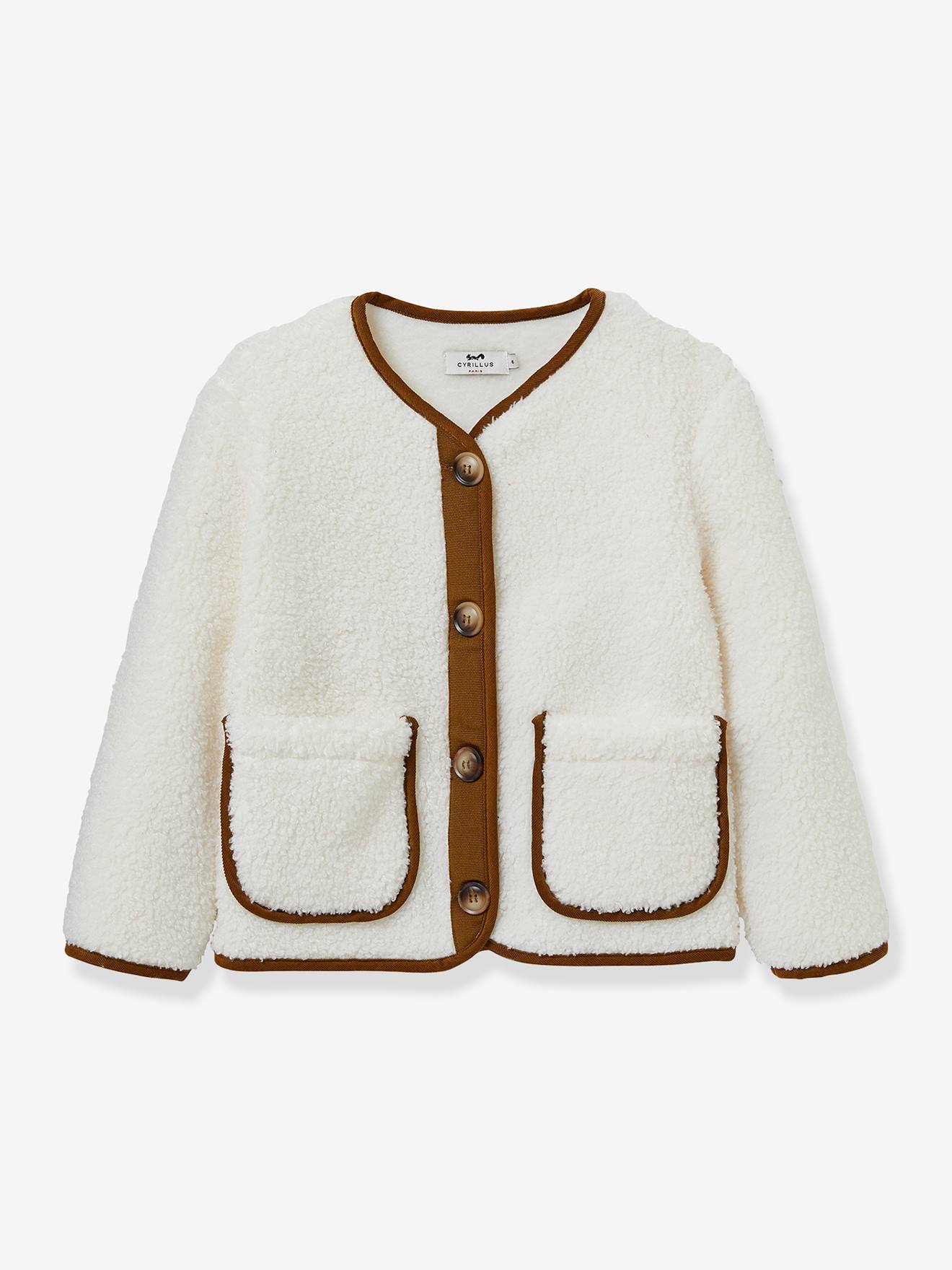 Jaqueta Sherpa para meninas