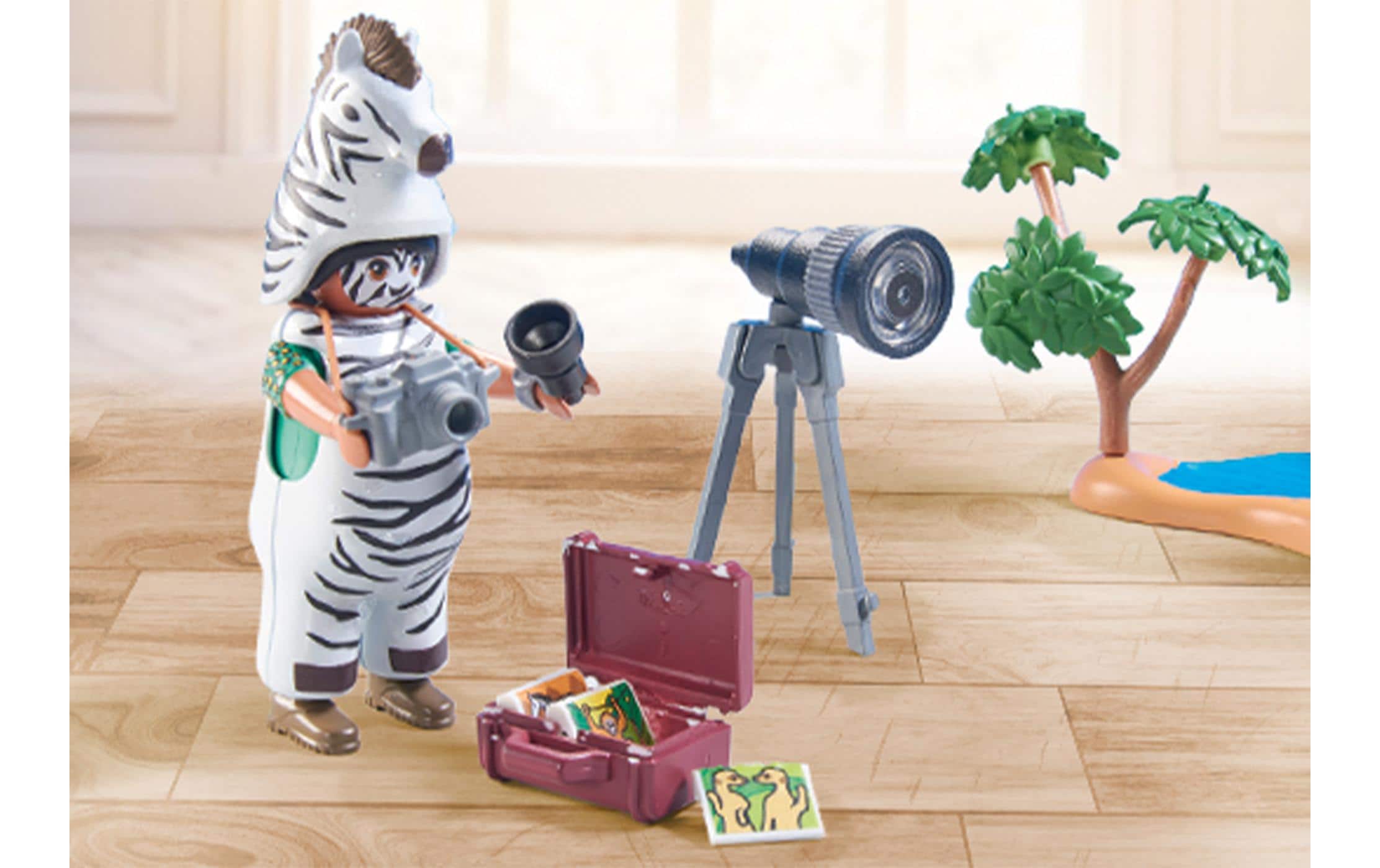 Wiltopia Unterwegs mit der Tierfotografin 71295Nachhaltiges Spielset