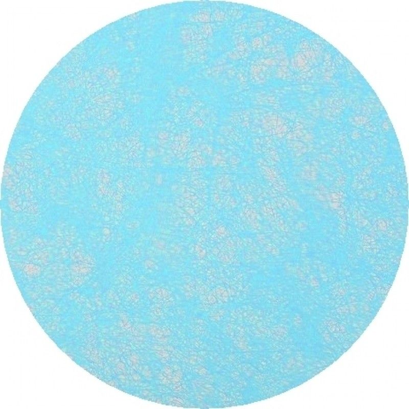 Blauwe Placemats Rond 34cm 10st