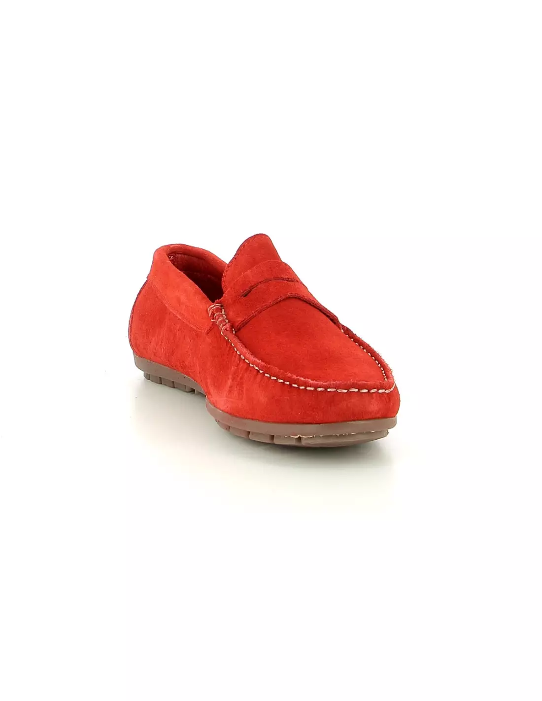 POINT D ORGUES BAMMON 81525 ROUGE - Bateaux & mocassins Rouge