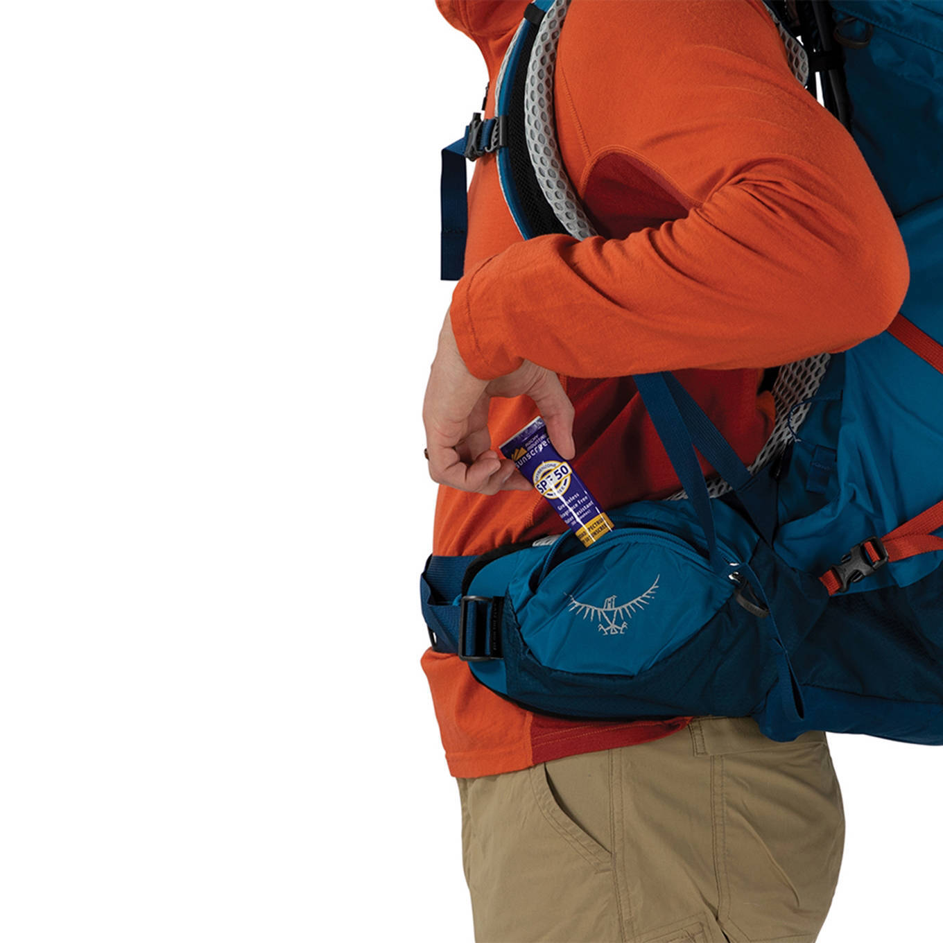Osprey backpack Atmos AG LT 65 L/XL blauw