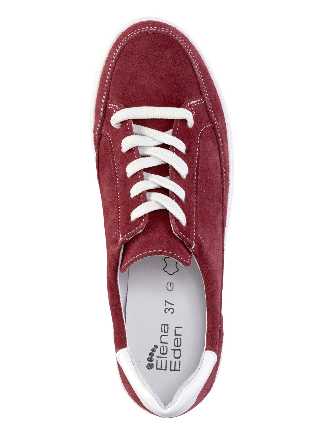 ELENA EDEN Schnür-Sneaker aus Veloursleder