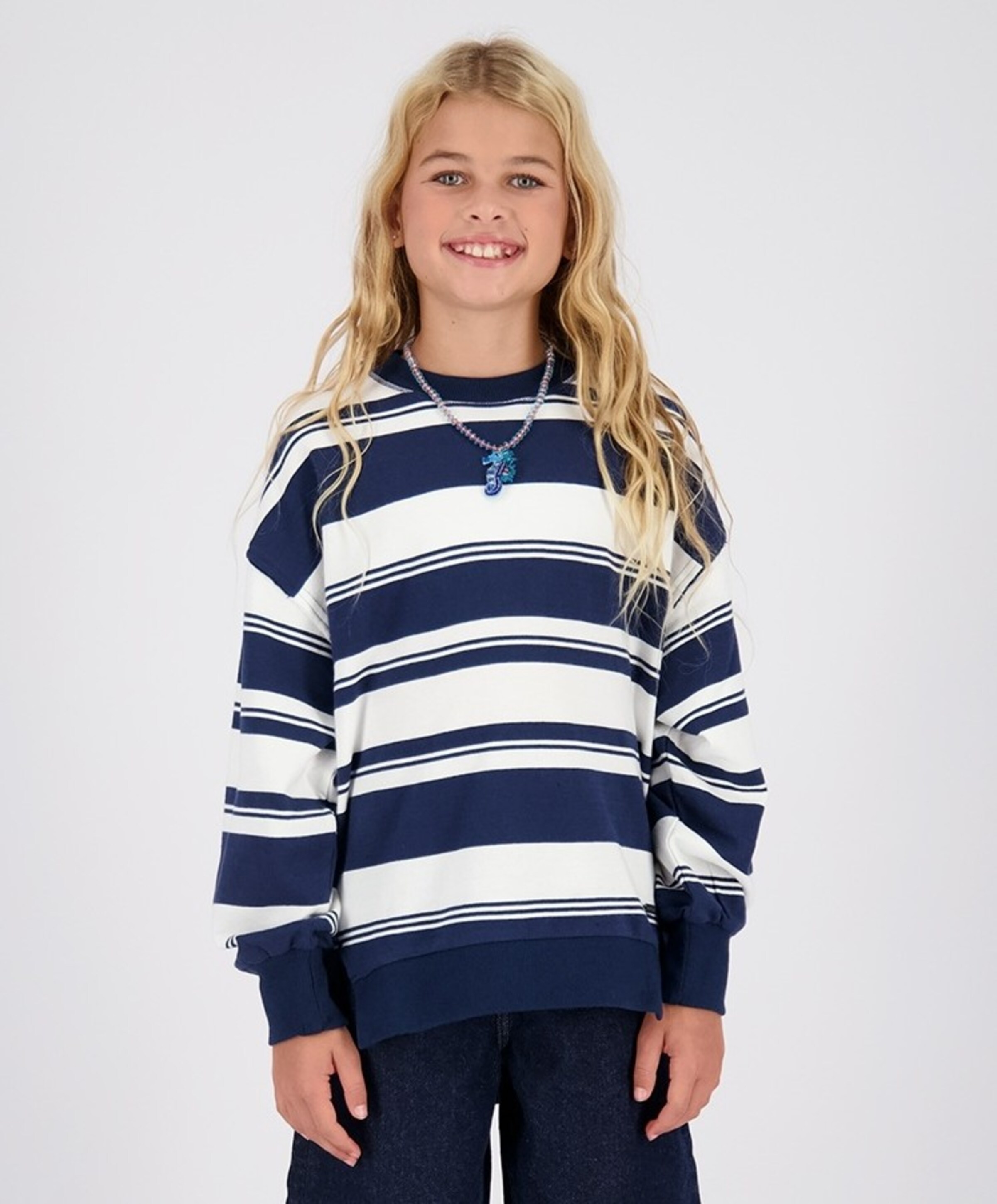 Vingino Meisjes sweater blauw