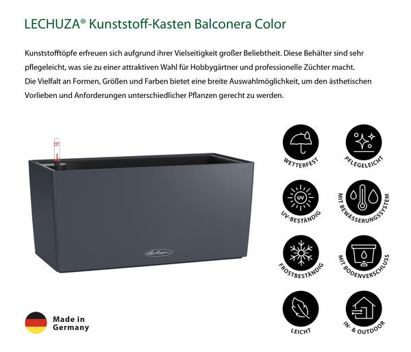 LECHUZA® Kunststoff-Kasten Balconera Color,