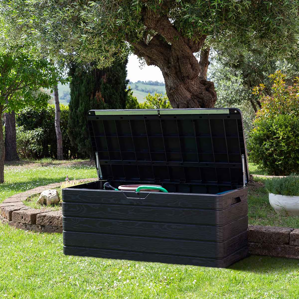 Toomax Dolomiti - donker grijs 640 liter opbergbox