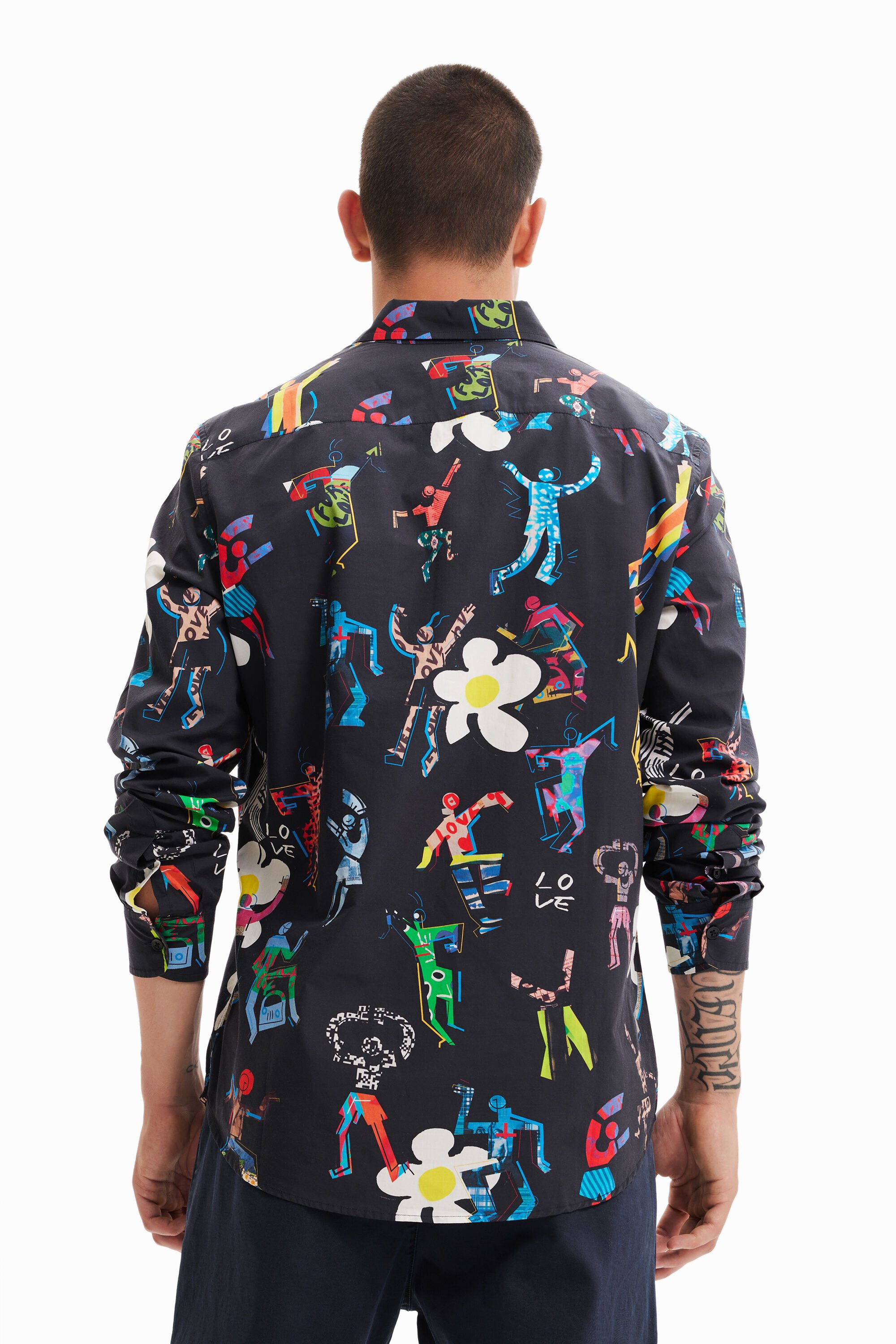 Chemise manches longues dancing