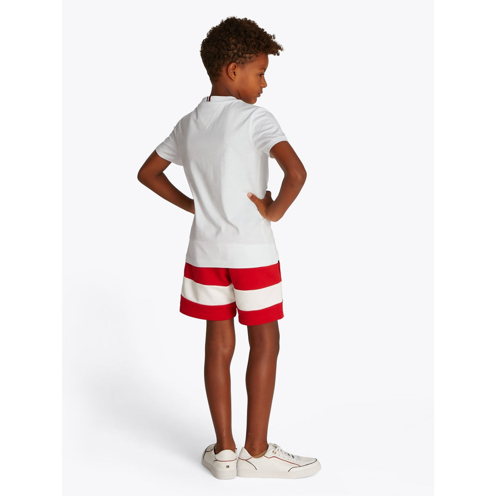 Køb Tommy Hilfiger White Flag Reg T-Shirt