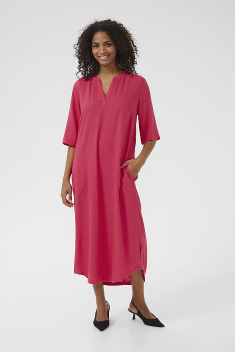 Kaffe roze dames jurk