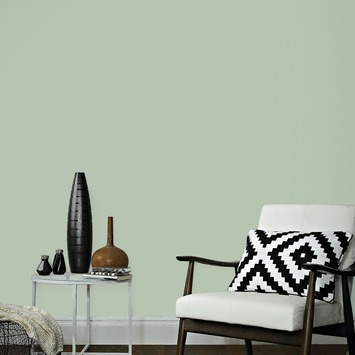 Vliesbehang Uni groen 101818