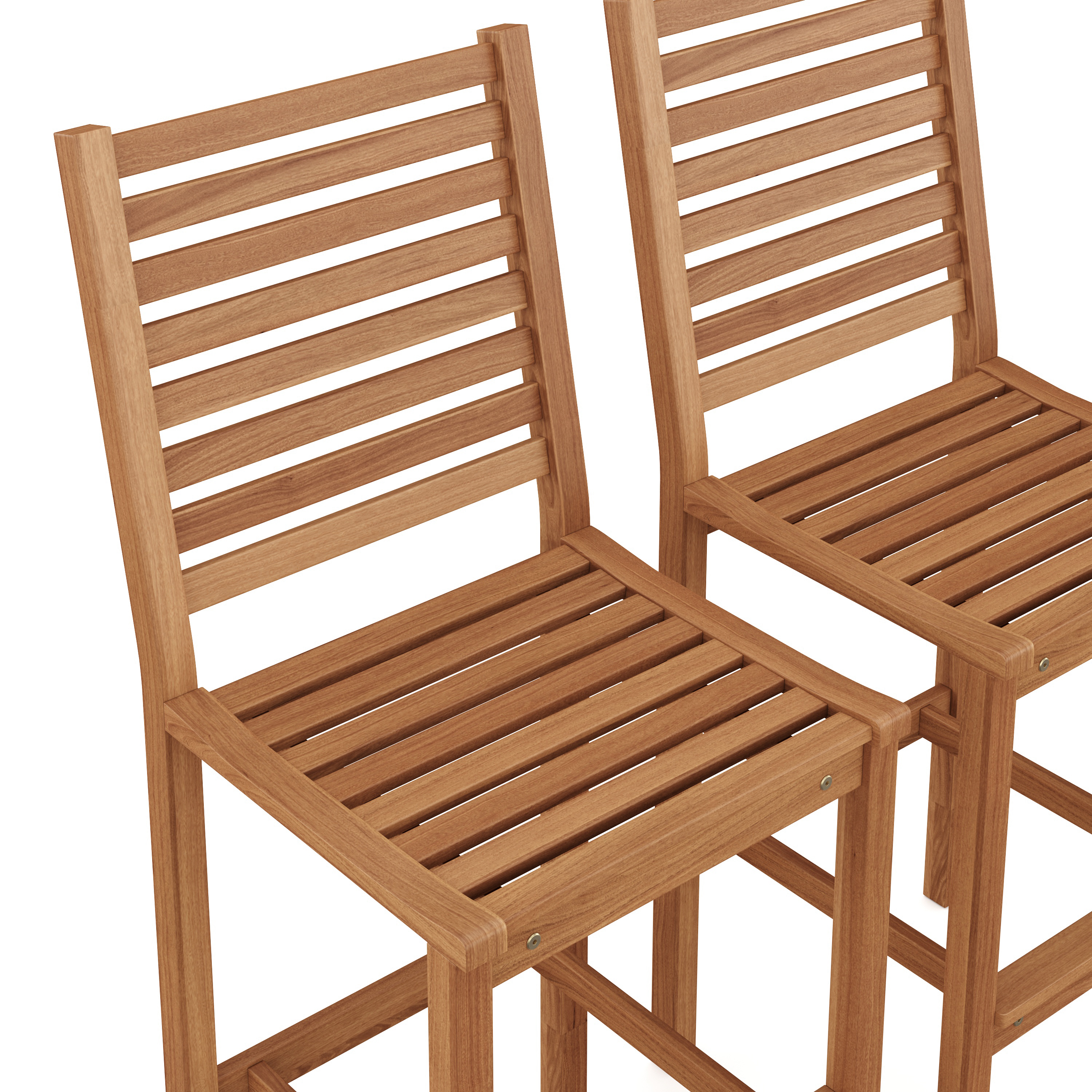 Barstuhl Holz CANELA 2er Set
