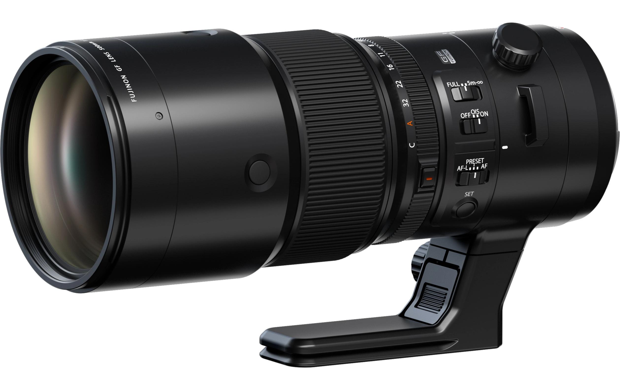 FUJINON GF 500mm F5.6 R LM OIS WR – Fujifilm G-Mount<br>Leichtes Super-Tele-Objektiv mit Bildstabilisator für die GFX Serie