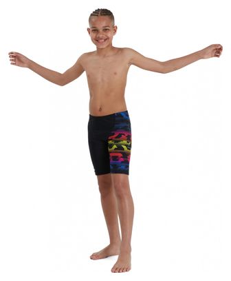 Maillot de Bain Speedo Garçon Jammer Aquashort Noir