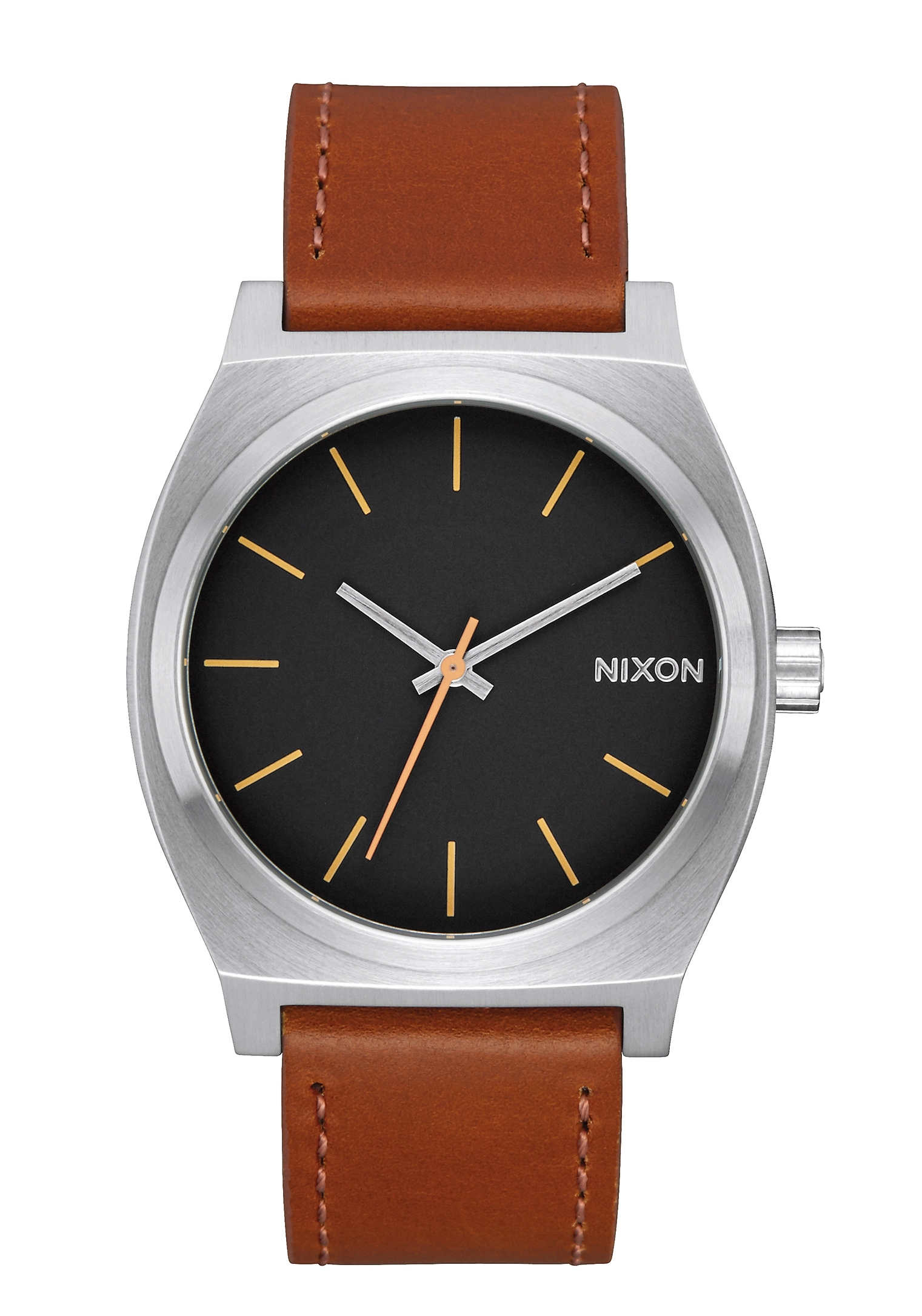 Nixon The Time Teller Silver / Black / Brown A0452455