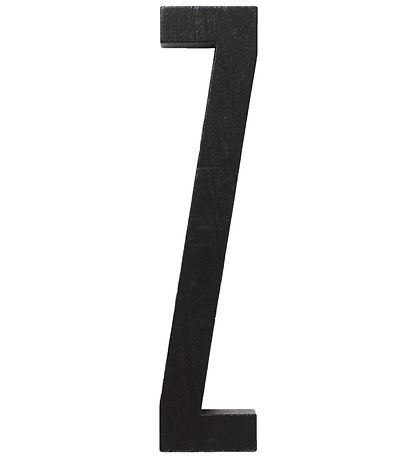 Design Letters Holz Buchstaben - Z - Schwarz