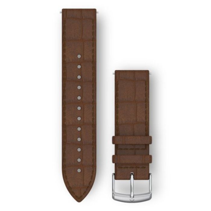 Garmin Unisex Tilbehør til ure/armbånd Quick Release 20 mm Strap (Leather)