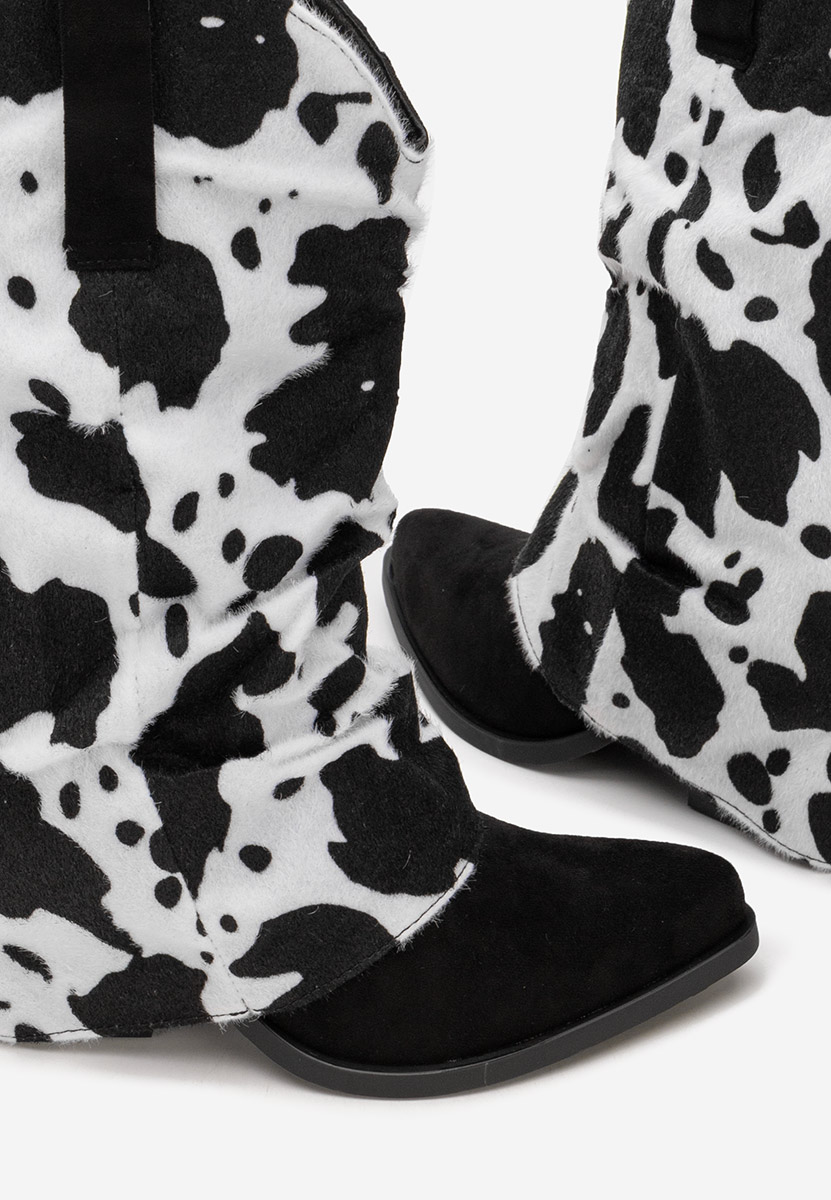 Bottes cowboy femme champagne Stolia