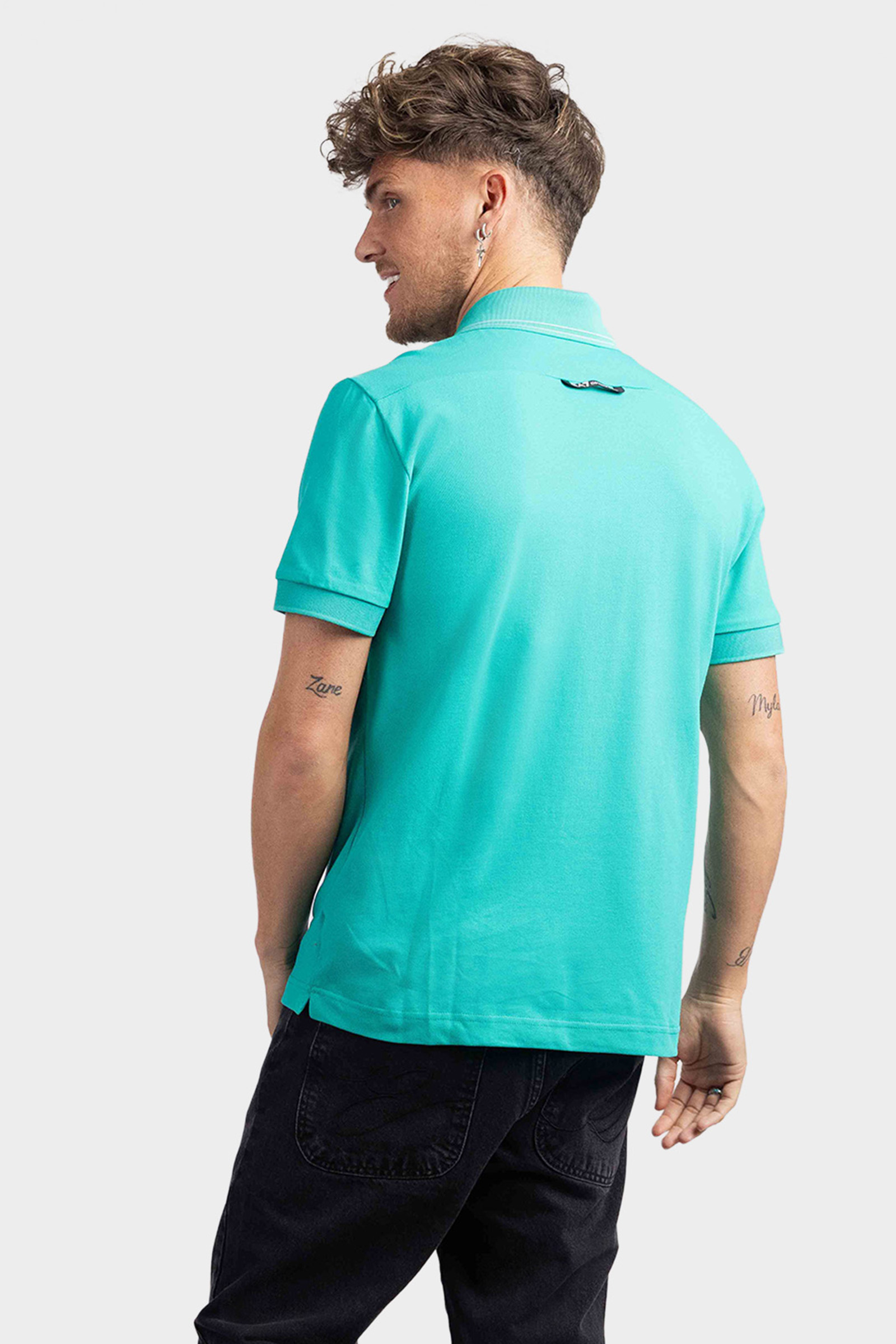 EA7 Emporio Armani Polo Heren Groen