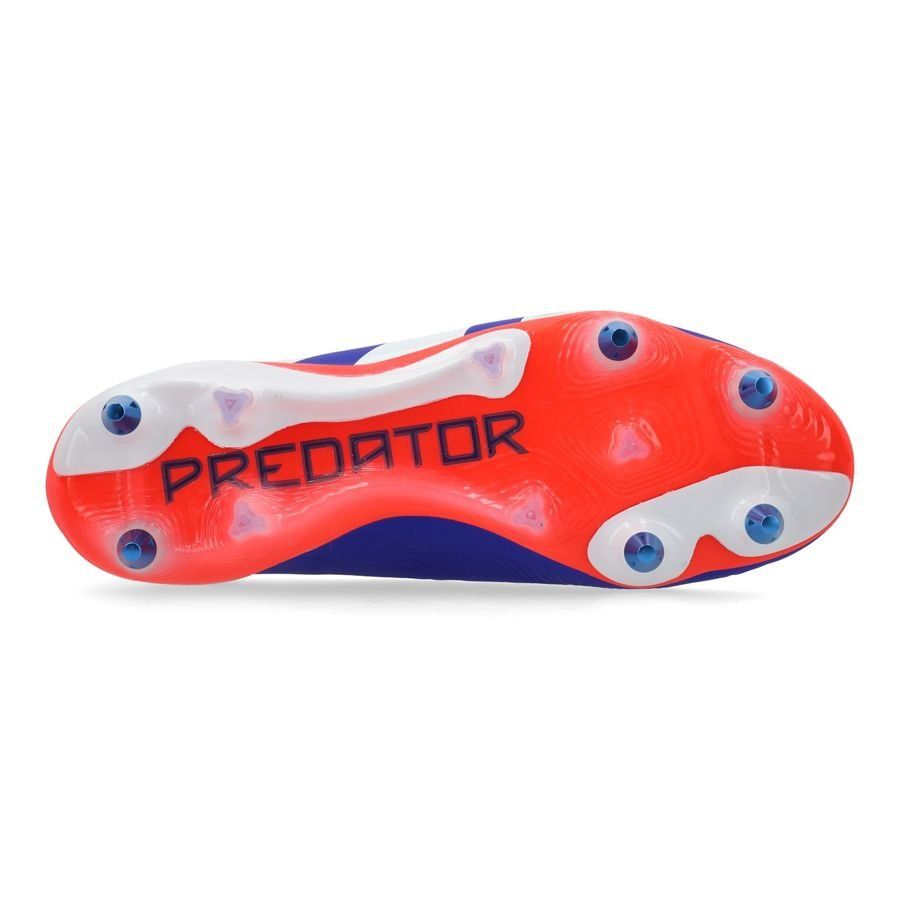 adidas Predator Elite Laceless SG Advancement - Bleu/Blanc/Rouge
