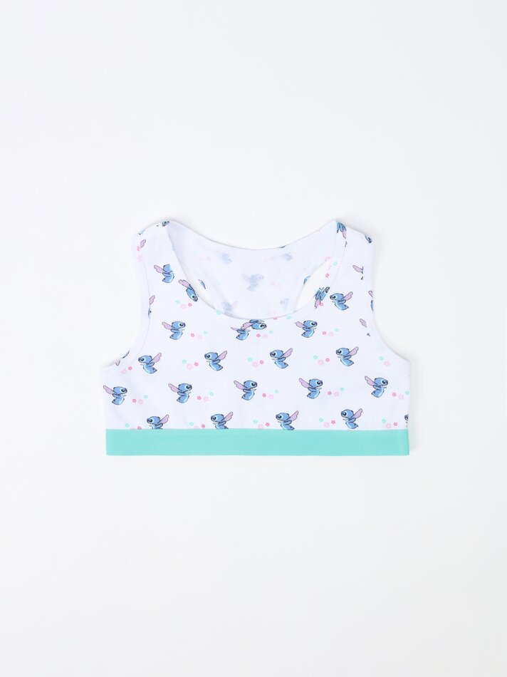 Lil© &™Stitch ©DS Conjunto com 3 Camisetas Estampadas - Cores Variadas
