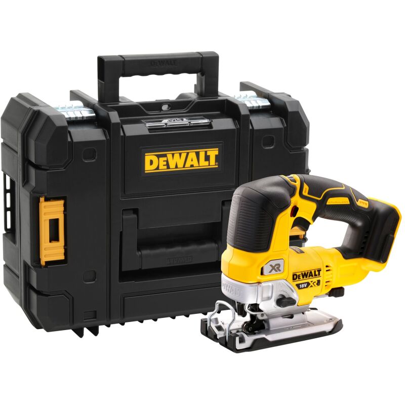 Scie sauteuse sans fil DEWALT à poignée supérieure DCS334NT-XJ XR 18 V Brushless