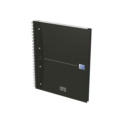 Oxford Europeanbook - Cahier A4 (21x29,7 cm) - 240 pages - grands carreaux (Seyes) - disponible dans différentes couleurs