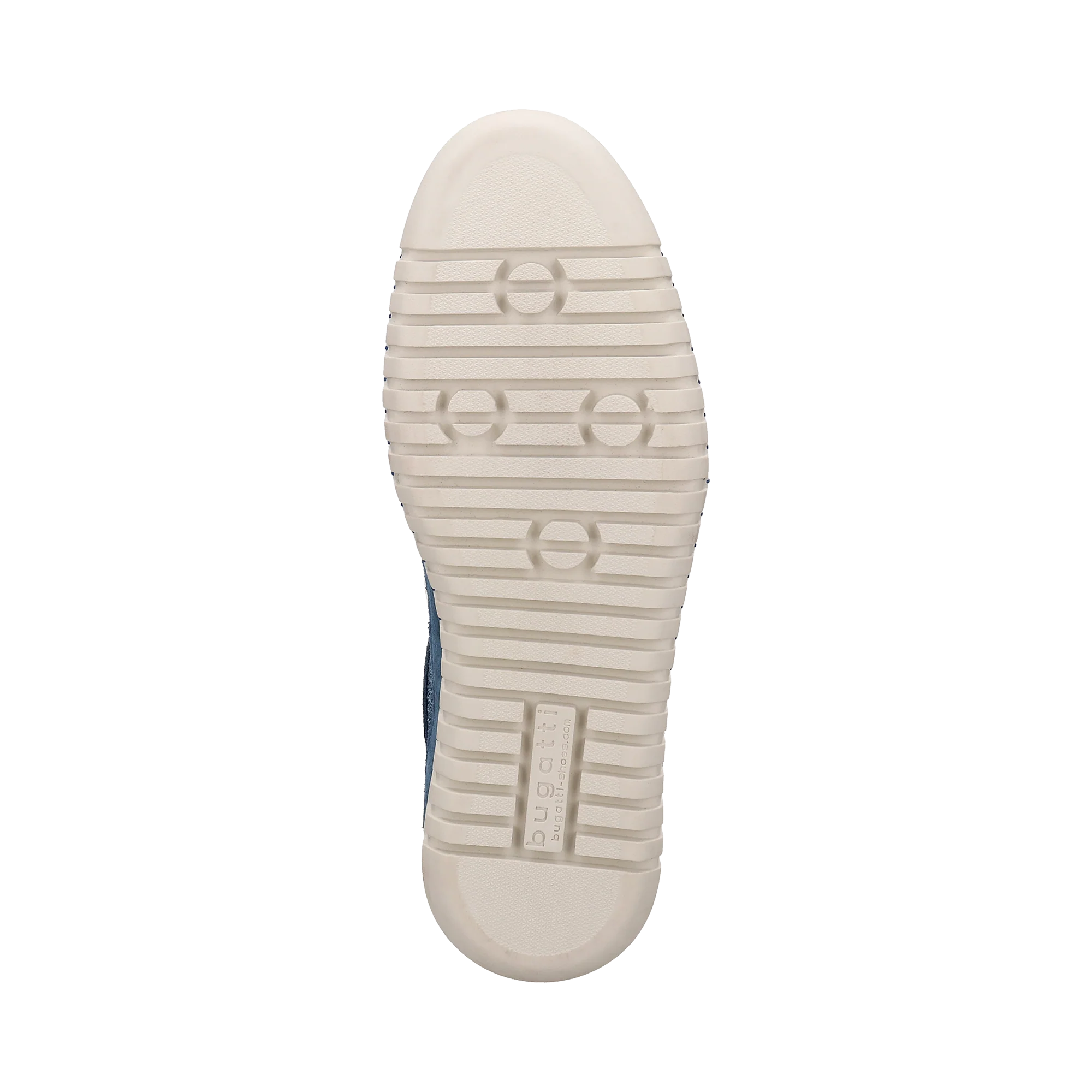 Leder Slip on blau