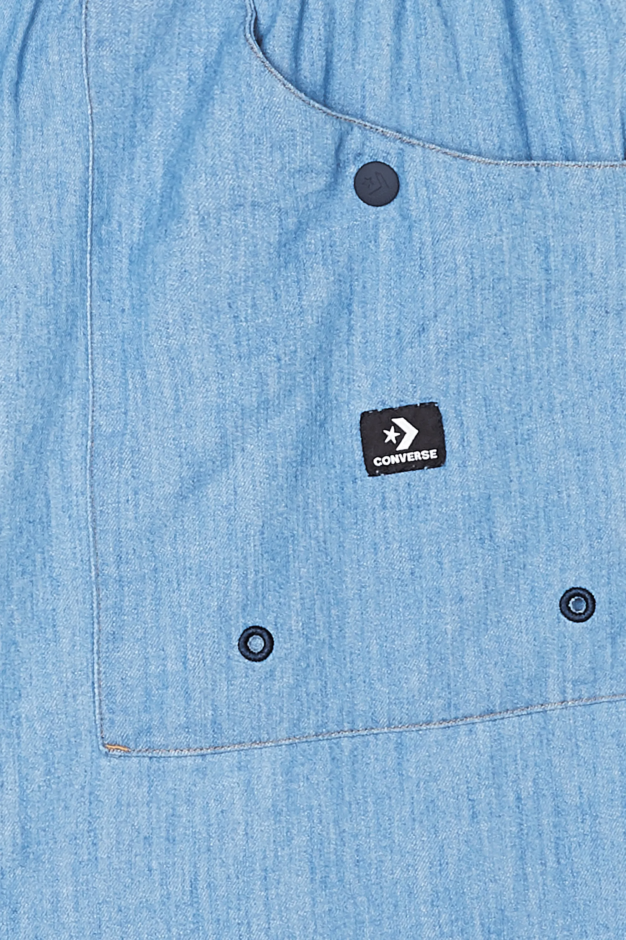 CONVERSE short Elevated LTWT Chambray Bleu