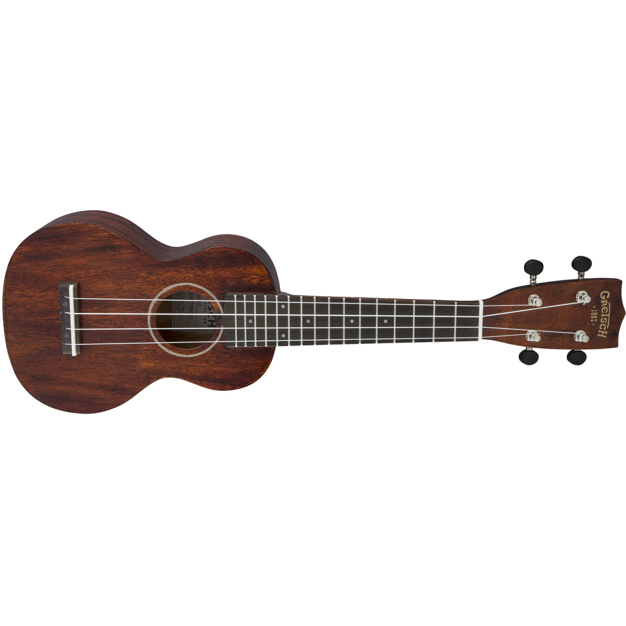 Gretsch G9100 Soprano Standard Ukulele sopraan ukelele met gigbag